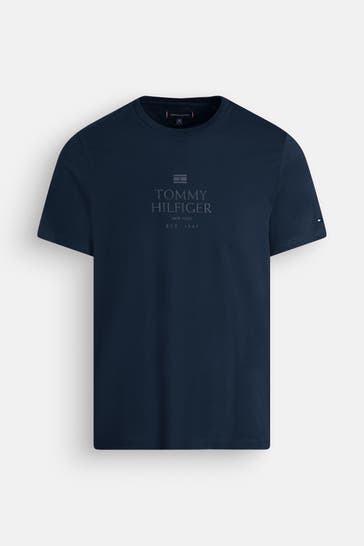 TOMMY HILFIGER T-Shirt navy