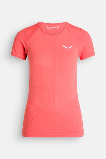 SALEWA Baselayer 'Zebru Medium Warm' neonorange