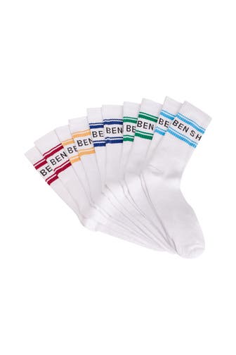 BEN SHERMAN 5er-Pack Socken weiß