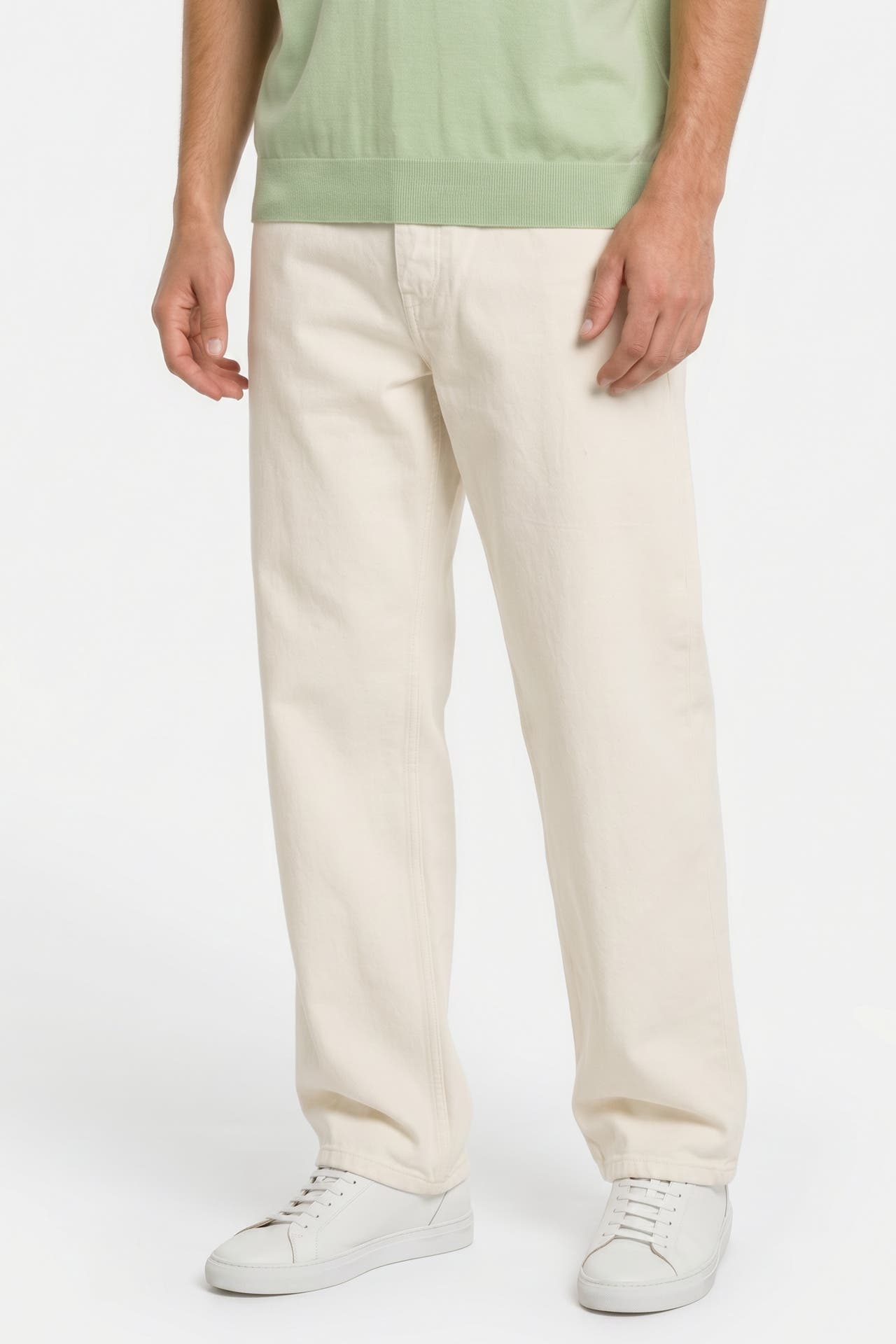 LA MARTINA Jeans creme straight, Bild 1