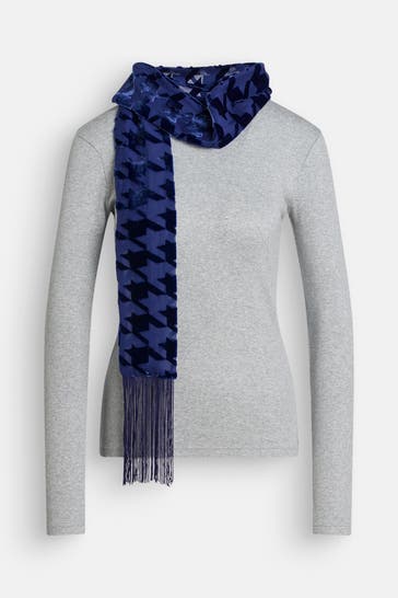 FRAAS Seidenmix-Schal navy