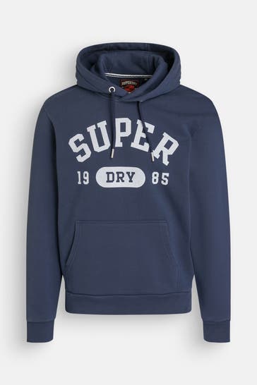 SUPERDRY Hoodie navy