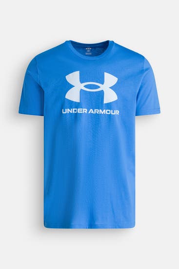 UNDER ARMOUR - T-Shirt 'Sportstyle Logo' blau