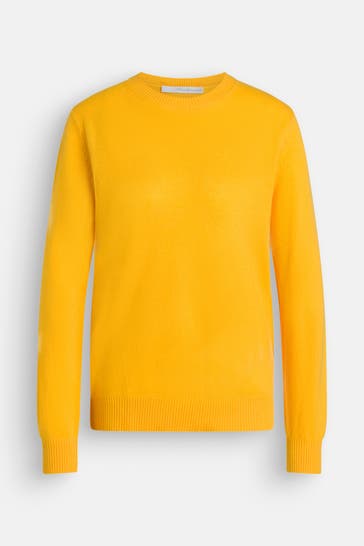 HERZENSANGELEGENHEIT Kaschmir-Pullover sonnengelb