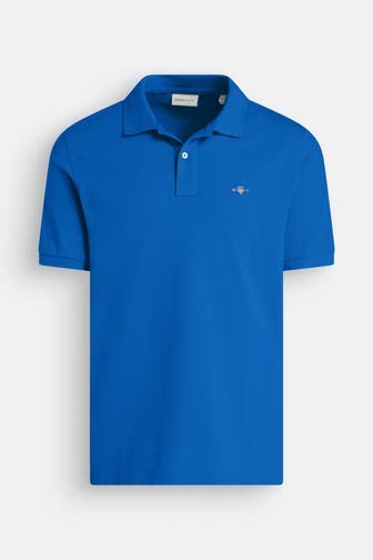 GANT Polo-Shirt azurblau