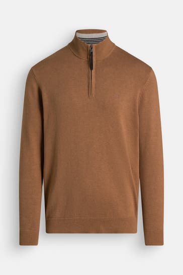 SUPERDRY Strick-Troyer braun