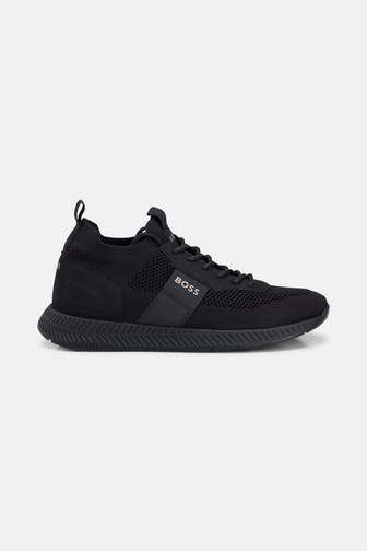 BOSS Sneaker 'Titanium' schwarz