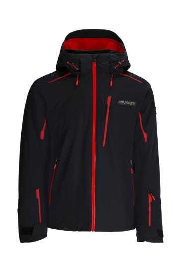 SPYDER Skijacke 'Leader' schwarz