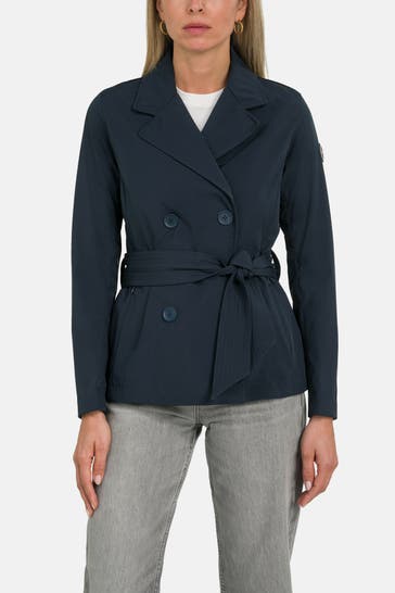 COLMAR Softshell-Trenchcoat dunkelblau