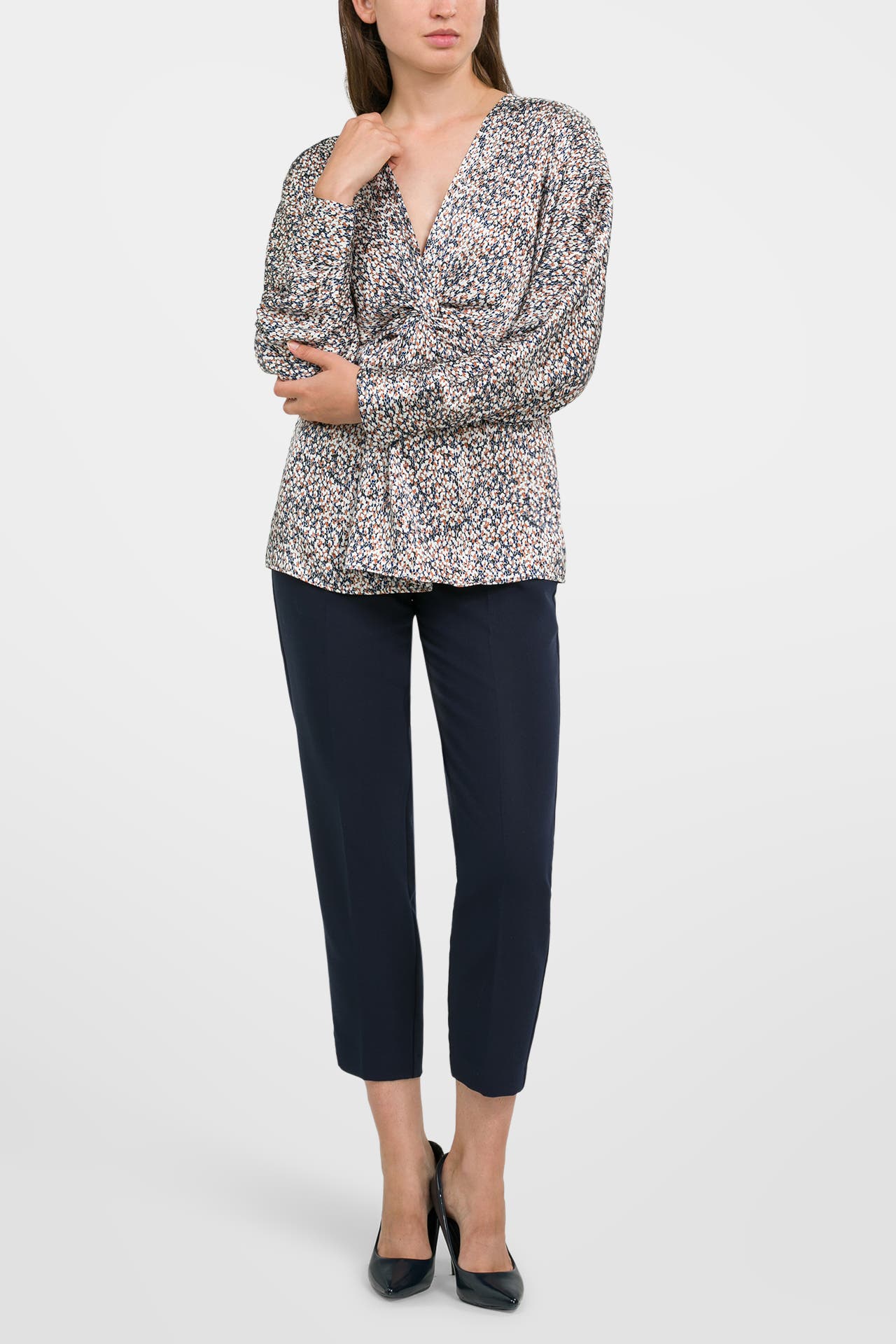 S.OLIVER BLACK LABEL Casual-Bluse gemustert, Bild 1