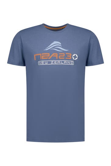 NEW ZEALAND AUCKLAND T-Shirt azurblau 