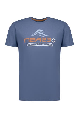NEW ZEALAND AUCKLAND T-Shirt azurblau