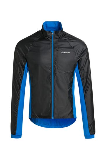 LÖFFLER Fahrradjacke zweifarbig schwarz