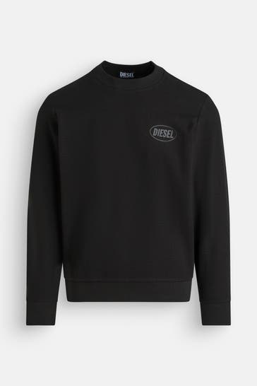 DIESEL Sweatshirt schwarz