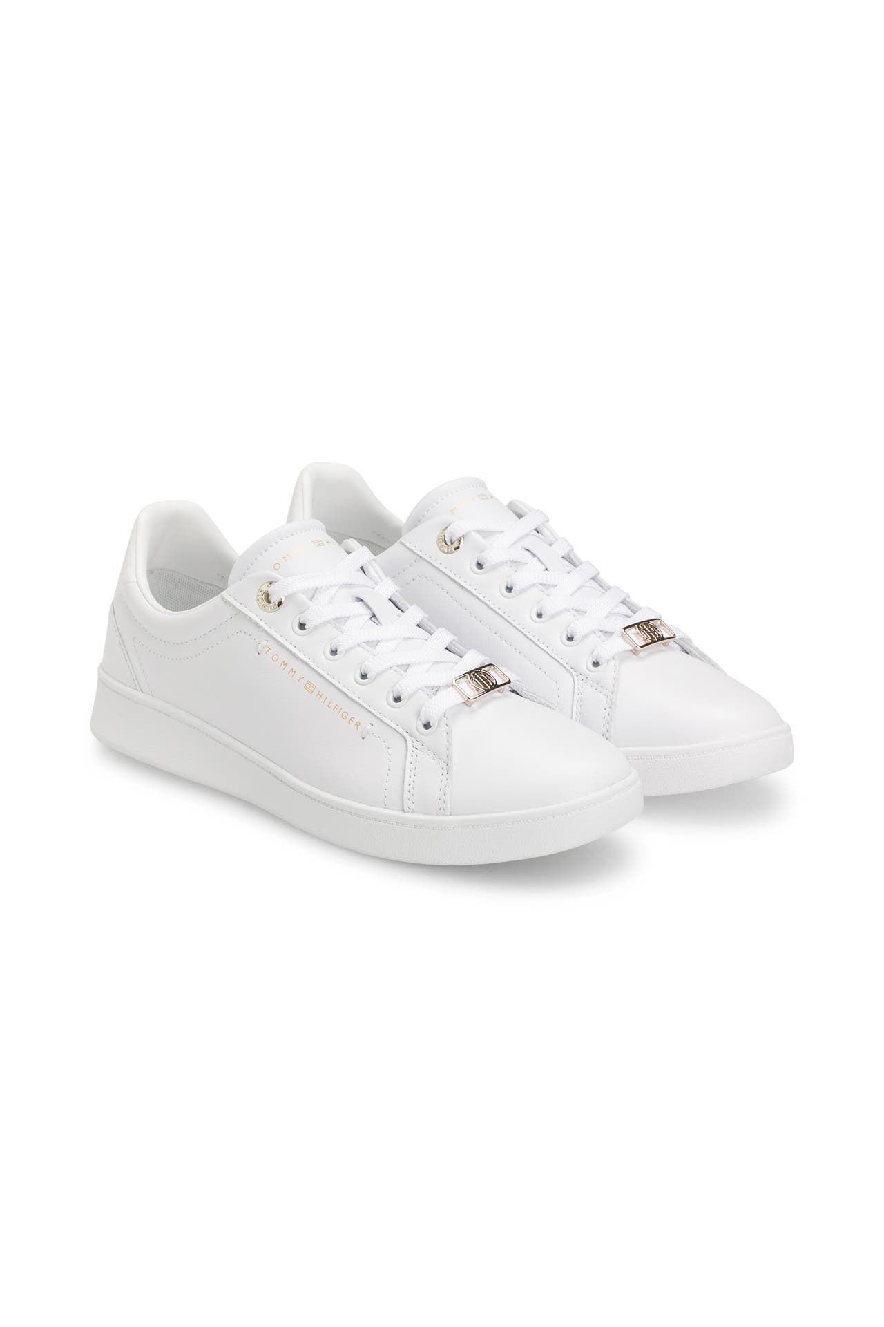 Tommy Hilfiger Bianco Leather Women Sneaker