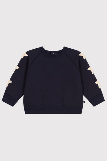 PETIT BATEAU Sweatshirt nachtblau