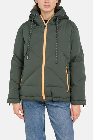 NO. 1 COMO Steppjacke oliv