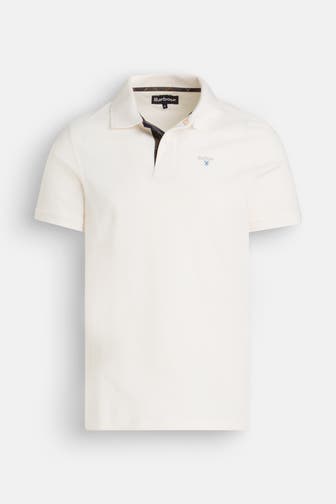 BARBOUR Polo-Shirt ecru