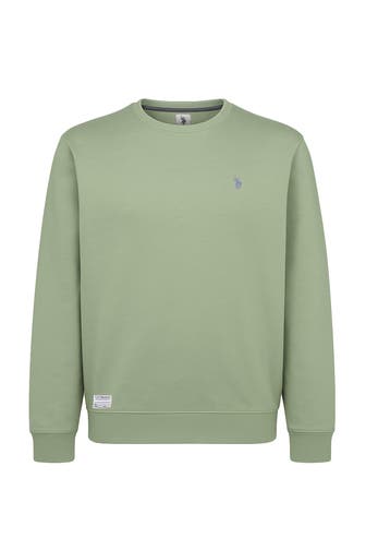 U.S. POLO ASSN. Sweatshirt schilfgrün