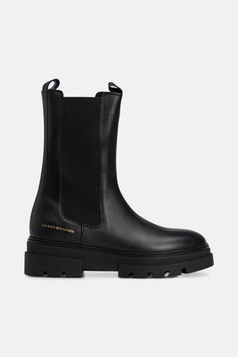 TOMMY HILFIGER Chelsea-Boots 'Laurie' schwarz