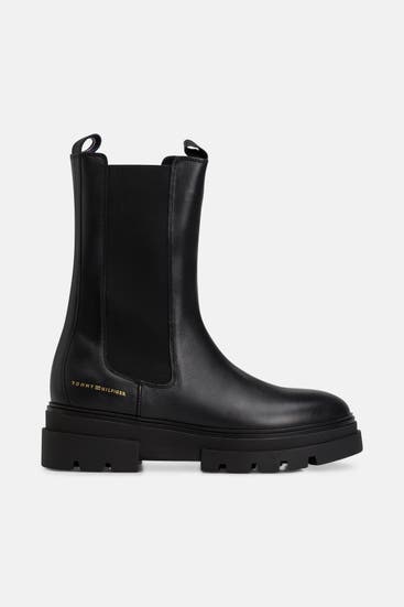 TOMMY HILFIGER - Chelsea-Boots 'Laurie' schwarz