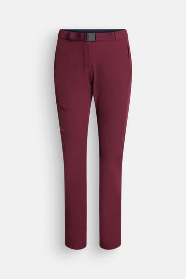 JACK WOLFSKIN - Outdoorhose weinrot