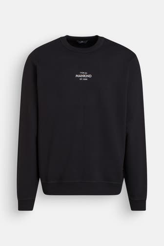 7 FOR ALL MANKIND Sweatshirt schwarz