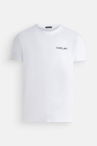 REPLAY T-Shirt weiß