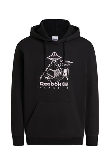 REEBOK - Hoodie schwarz