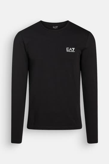 EA7 Longsleeve schwarz