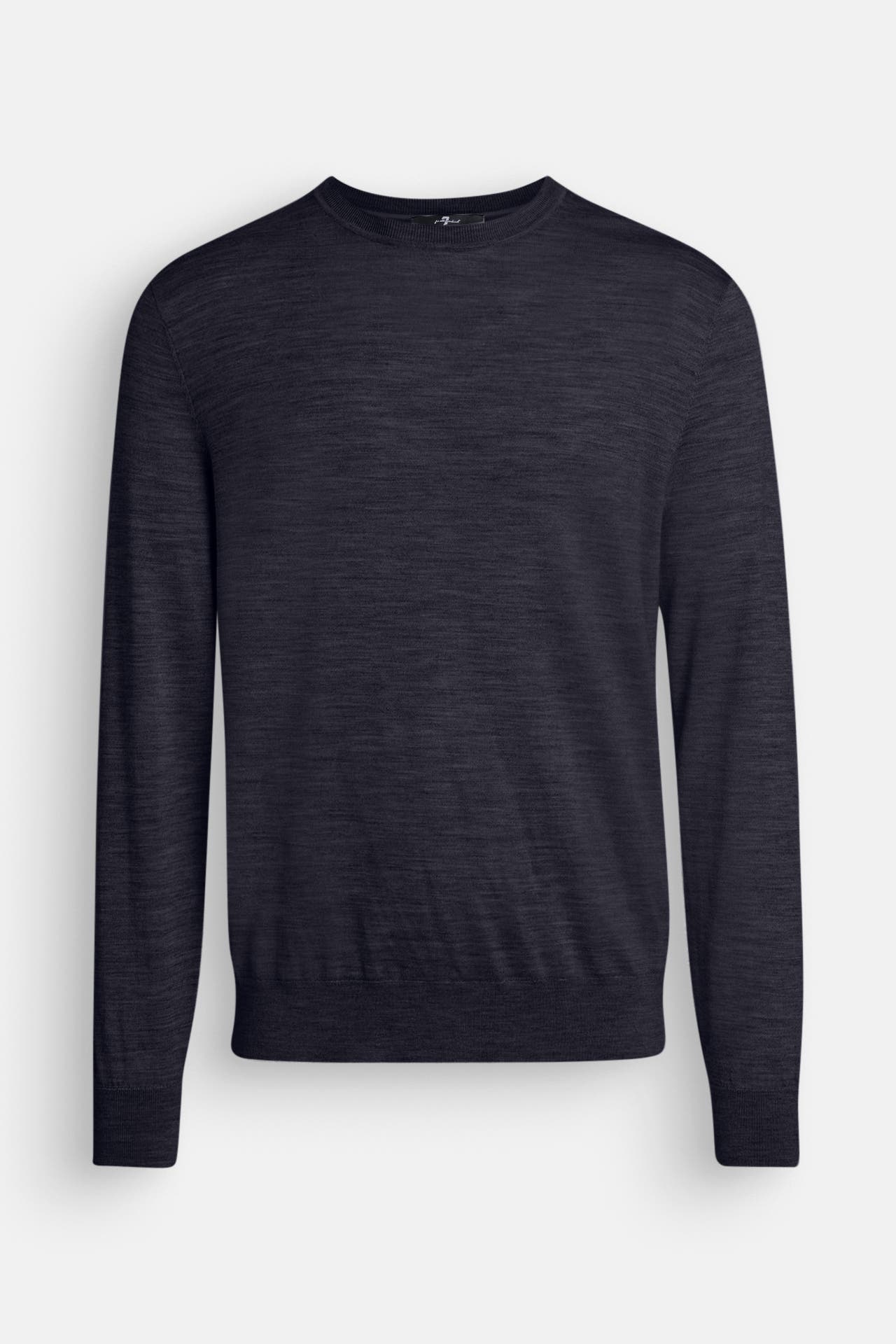7 FOR ALL MANKIND Wollmixpullover schwarzblau, Bild 1