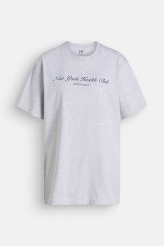 SPORTY & RICH T-Shirt grau