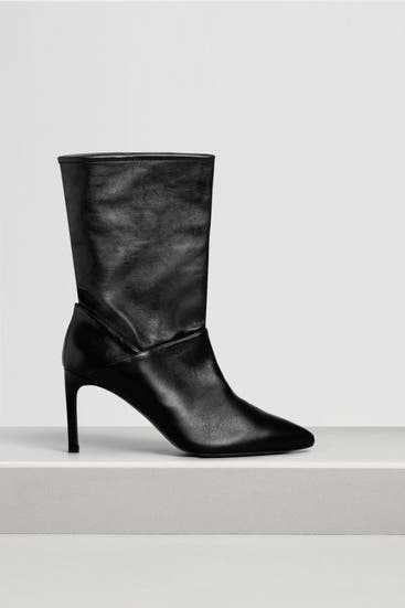 ALLSAINTS - Lederstiefeletten 'Orlana' schwarz