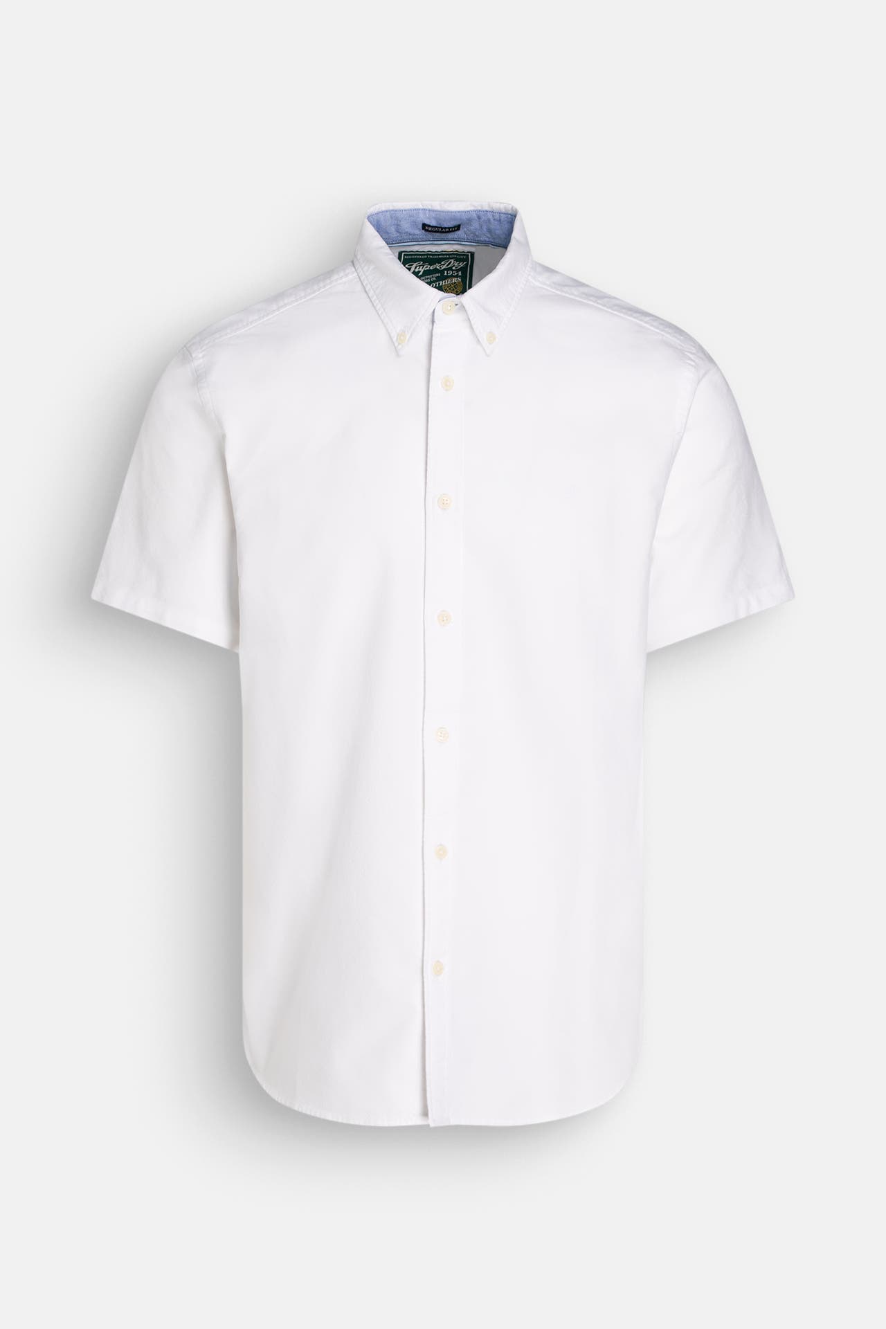 SUPERDRY Kurzarmhemd weiß Regular Fit, Bild 1