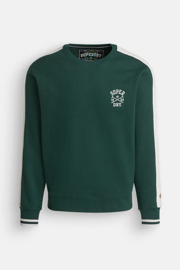SUPERDRY Sweatshirt dunkelgrün