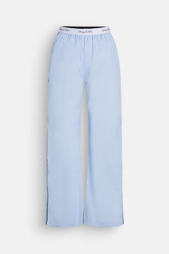 SPORTY & RICH Pyjamahose 'Vendome' hellblau