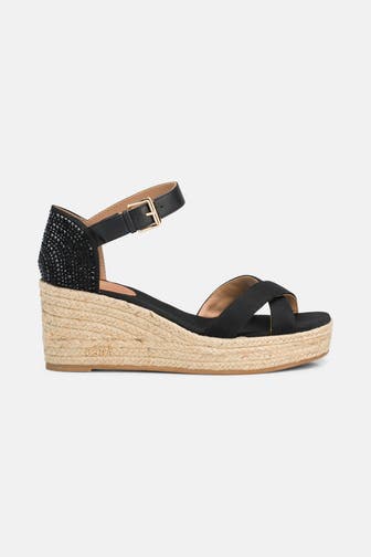 U.S. POLO ASSN. Wedges 'Alyssa' schwarz
