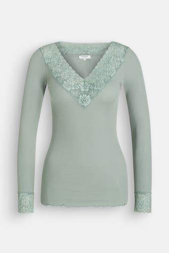 ROSEMUNDE Longsleeve meergrün