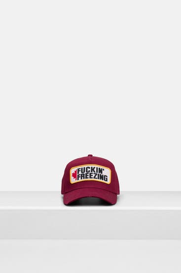 DSQUARED2 - Basecap burgunder