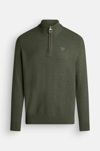 BARBOUR Strick-Troyer moosgrün