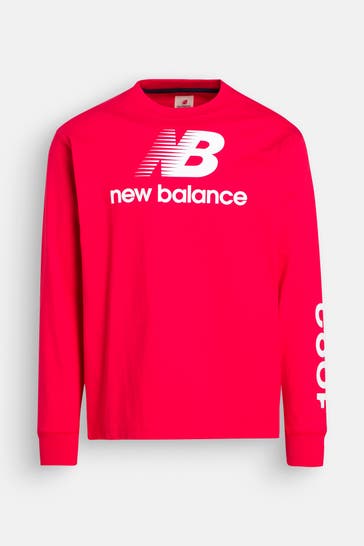 NEW BALANCE Sweatshirt rot