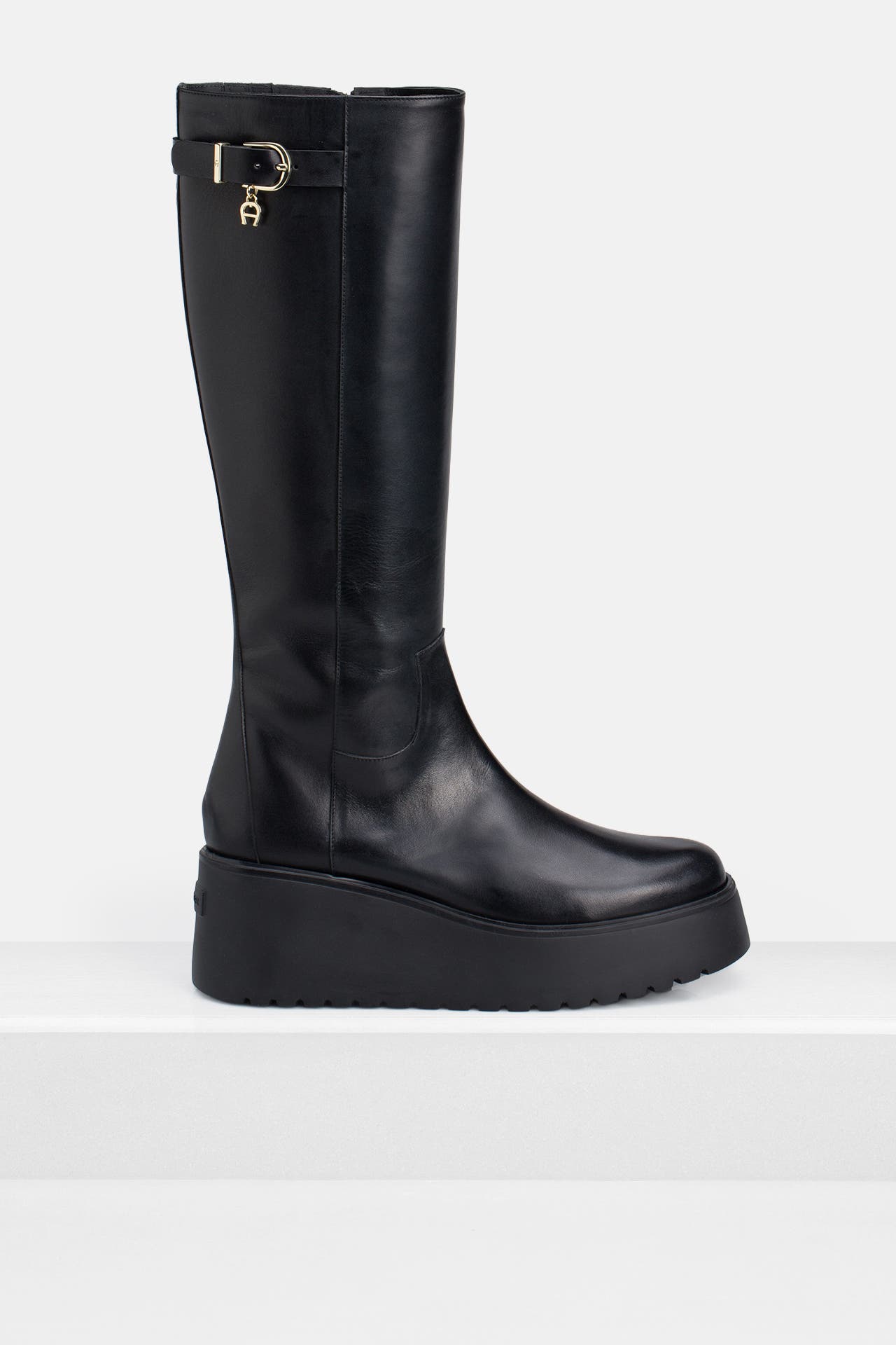 AIGNER Plateau-Stiefel 'Stella 23' schwarz, Bild 1