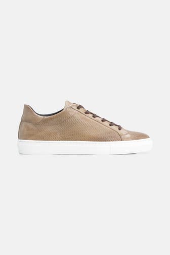 PRIME SHOES Sneaker 'Dix Intreccio' taupe