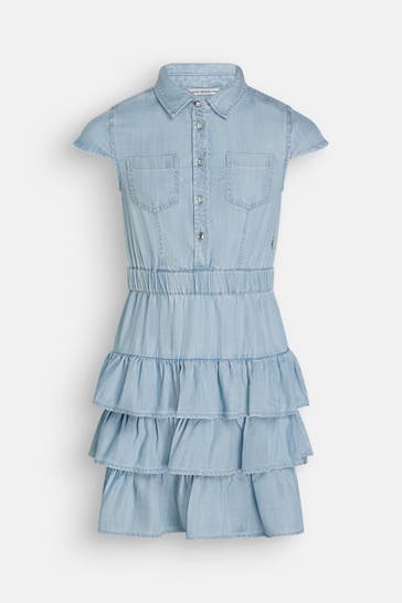 GUESS Jeanskleid hellblau