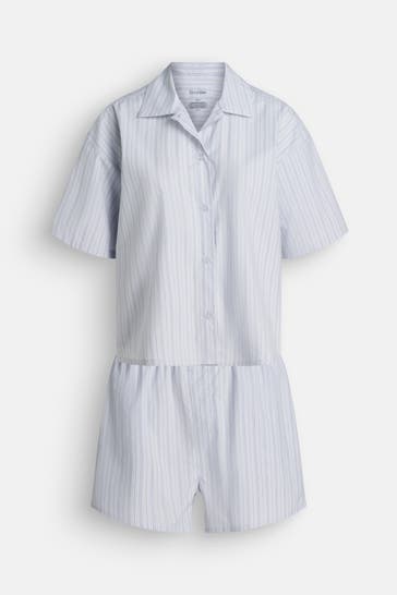 CK UNDERWEAR Pyjama-Set gestreift