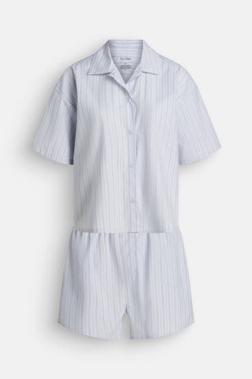 CK UNDERWEAR - Pyjama-Set gestreift