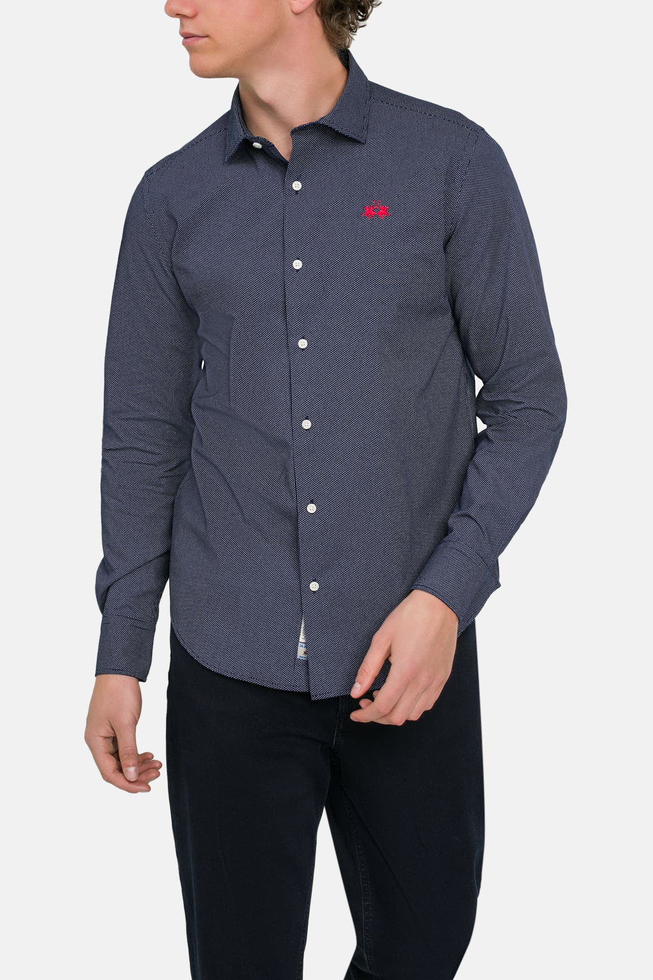 LA MARTINA Casual-Hemd gepunktet , Bild 1