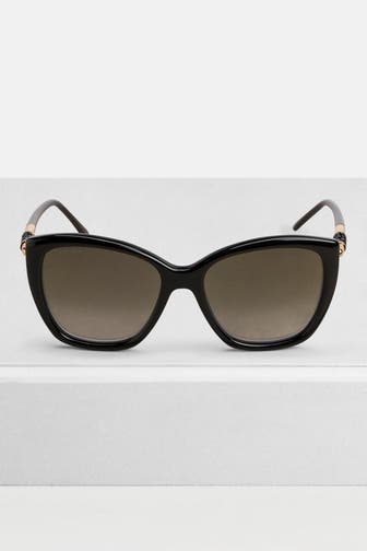 JIMMY CHOO Sonnenbrille schwarz