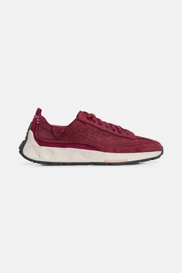 CLARKS Sneaker weinrot