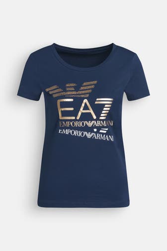 EA7 T-Shirt dunkelblau